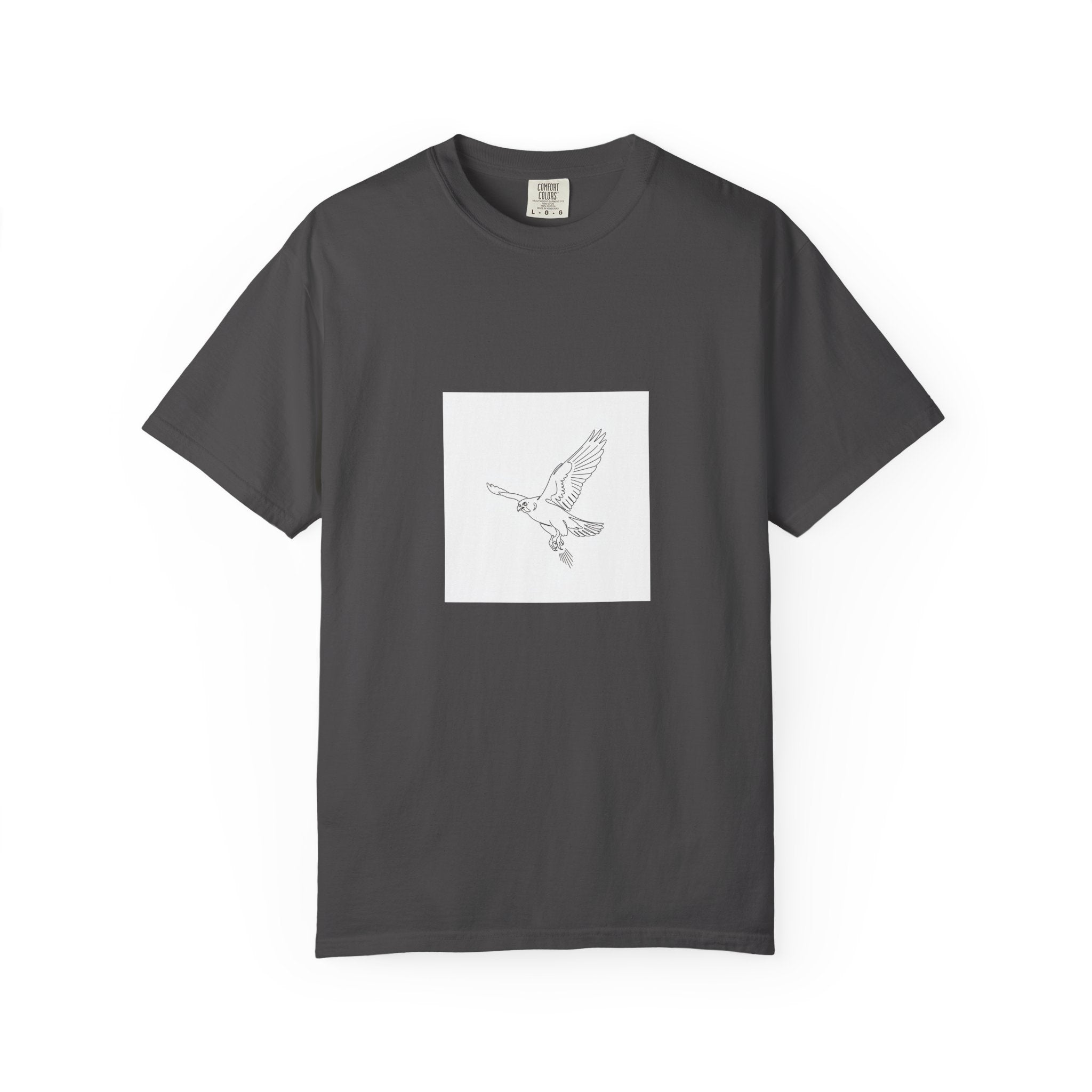Peregrine Flight Minimal Line Art Tee
