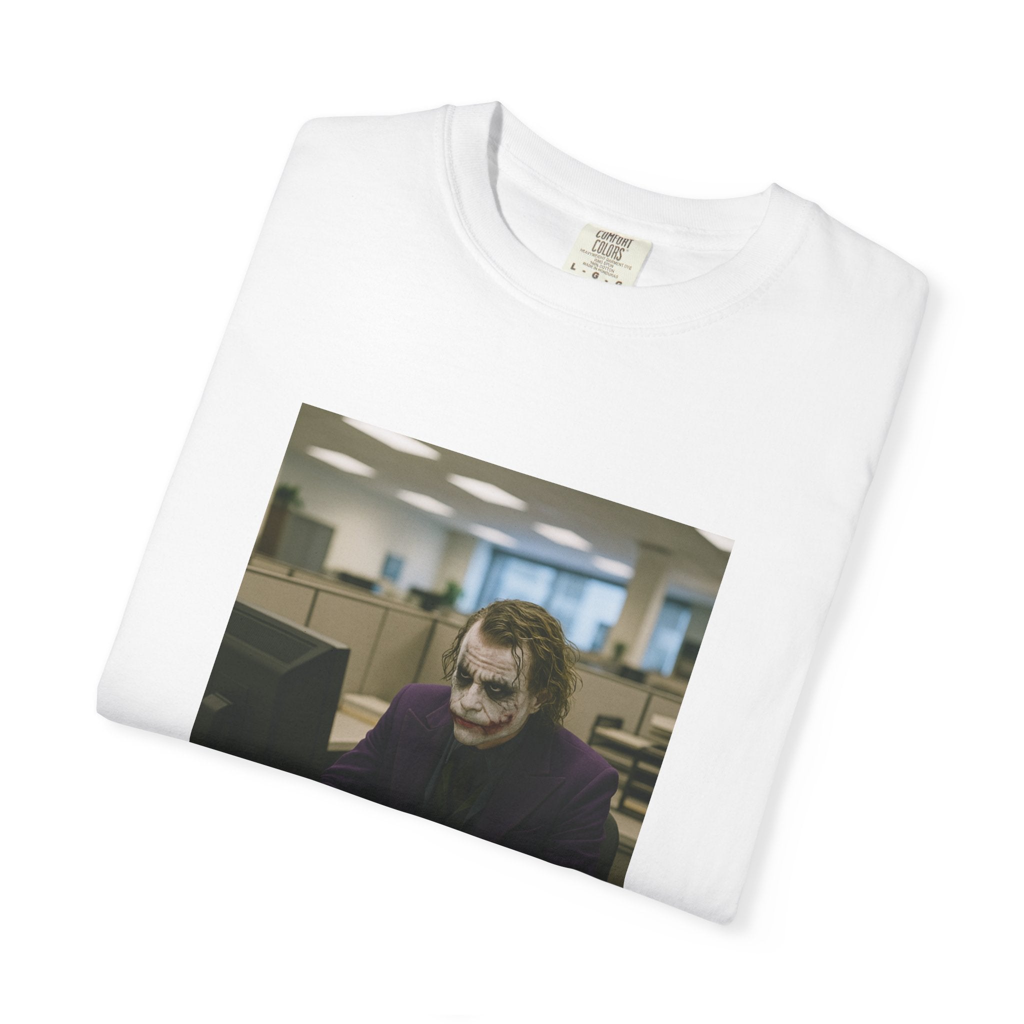 Joker Mondays T-Shirt, Funny Office Humor Tee, Unisex Graphic Shirt, Casual Everyday Wear, Gift for Gamers & Fans