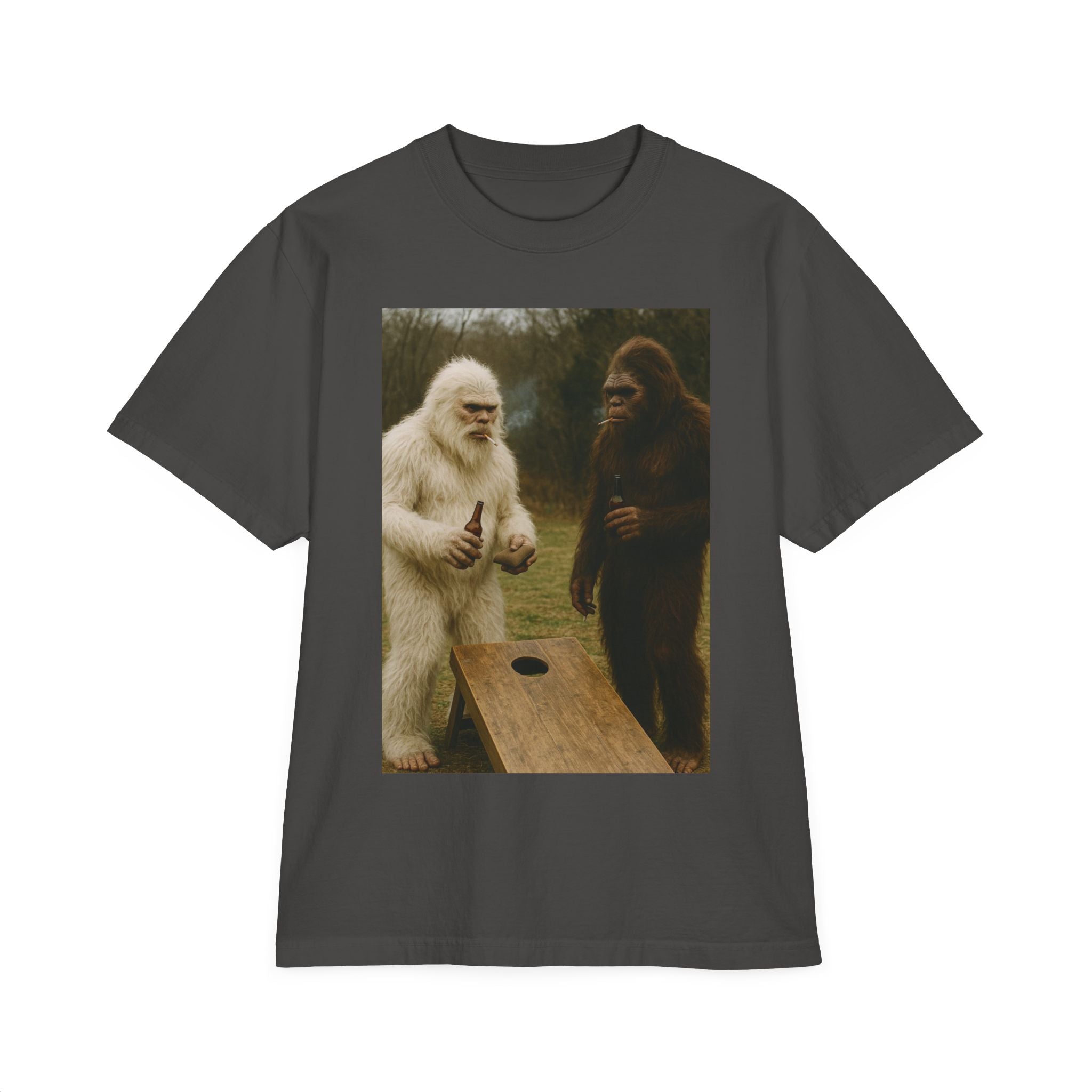 Bigfoot and Yeti Cornhole