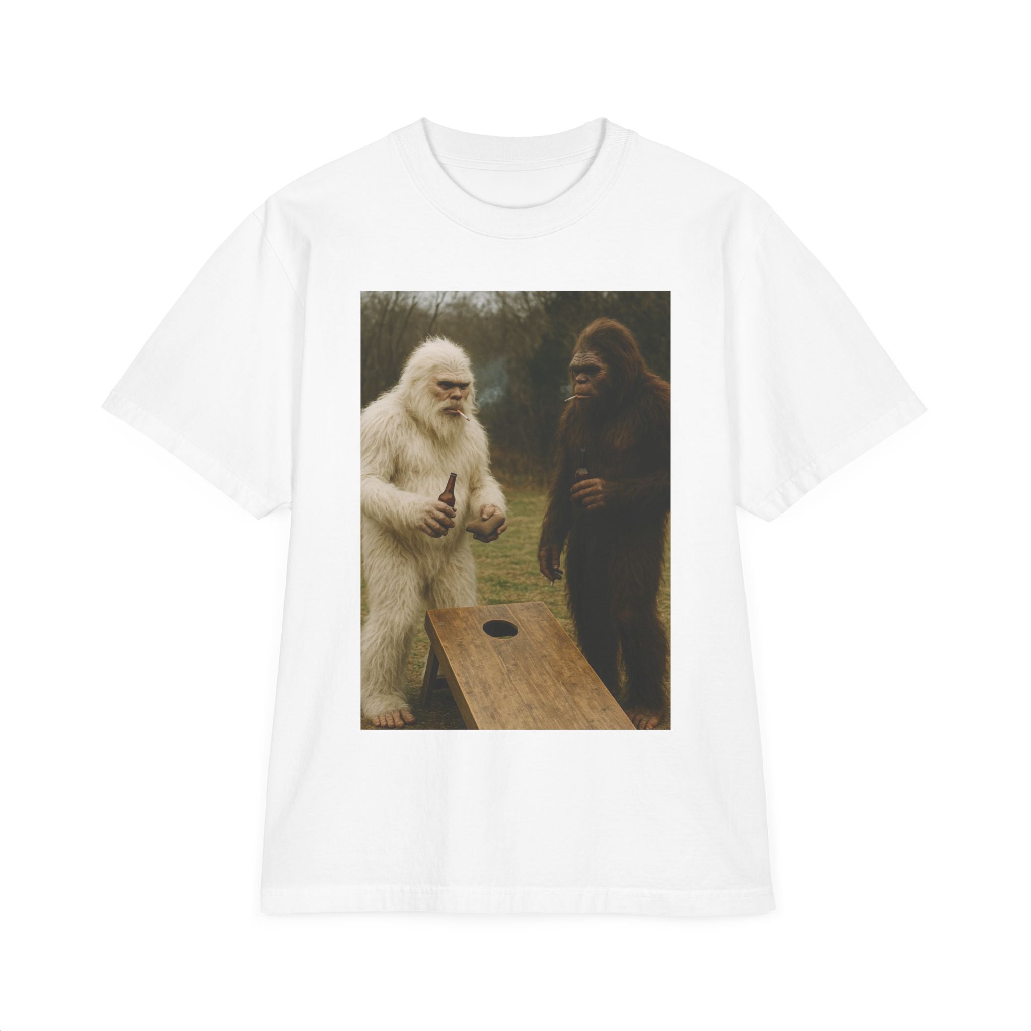 Bigfoot and Yeti Cornhole