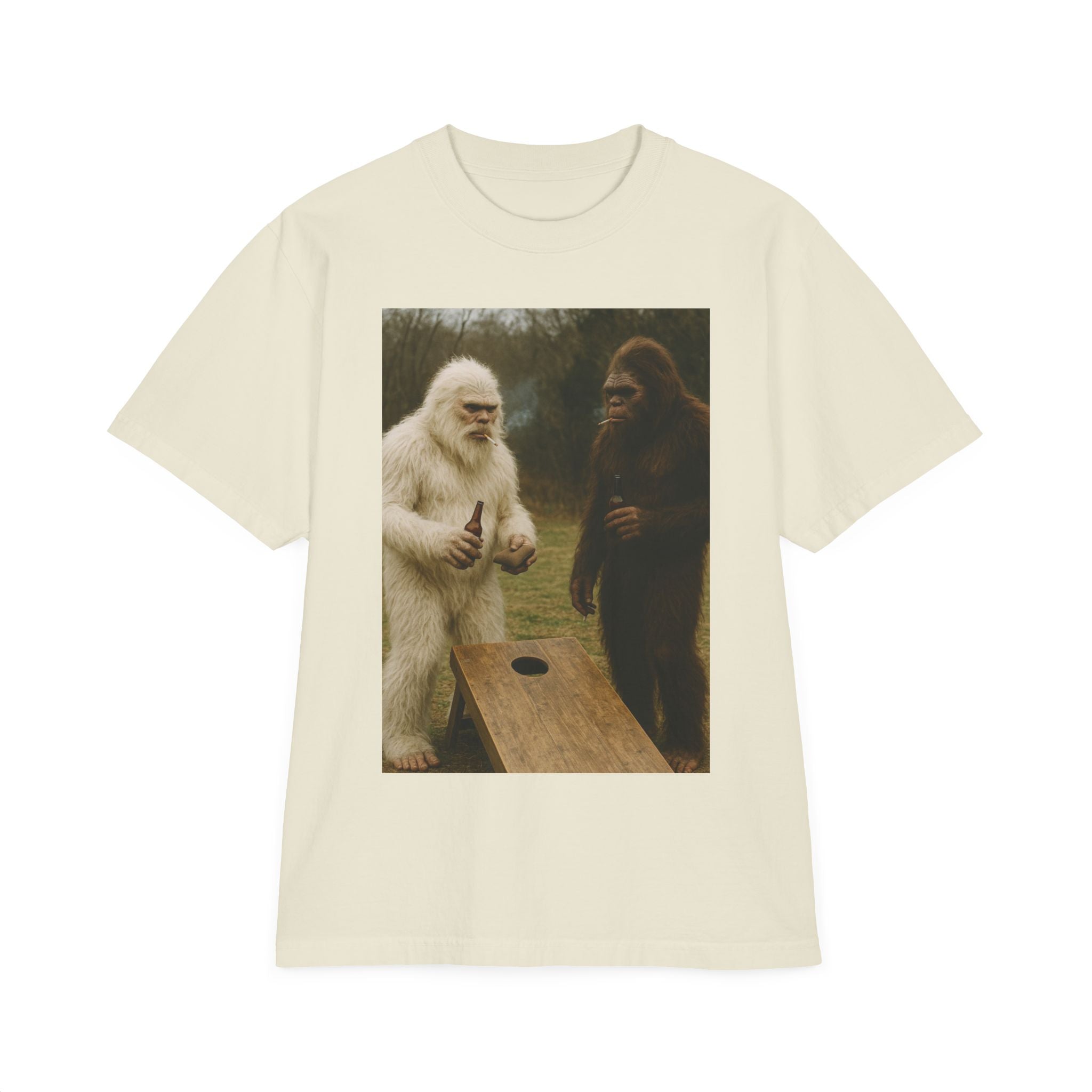 Bigfoot and Yeti Cornhole